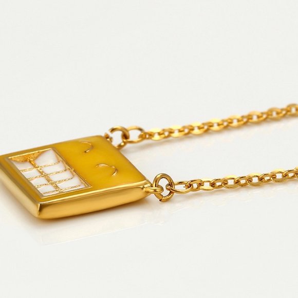 Always Smile 18KGP Adorable Necklace - Picture 4 of 10